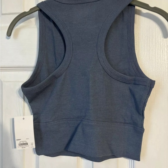 Juniors SO Waffle Cropped Tank Bundle - Blue - Black - Small - EUC and BNWT - Picture 3 of 7